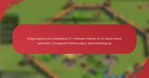 Ereignisspezifische Aufladeboni für Edelstein-Pakete: An In-Game-Events gebunden, Strategische Belohnungen, Spielerbeteiligung