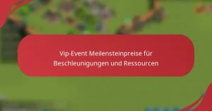 Vip-Event Meilensteinpreise für Beschleunigungen und Ressourcen